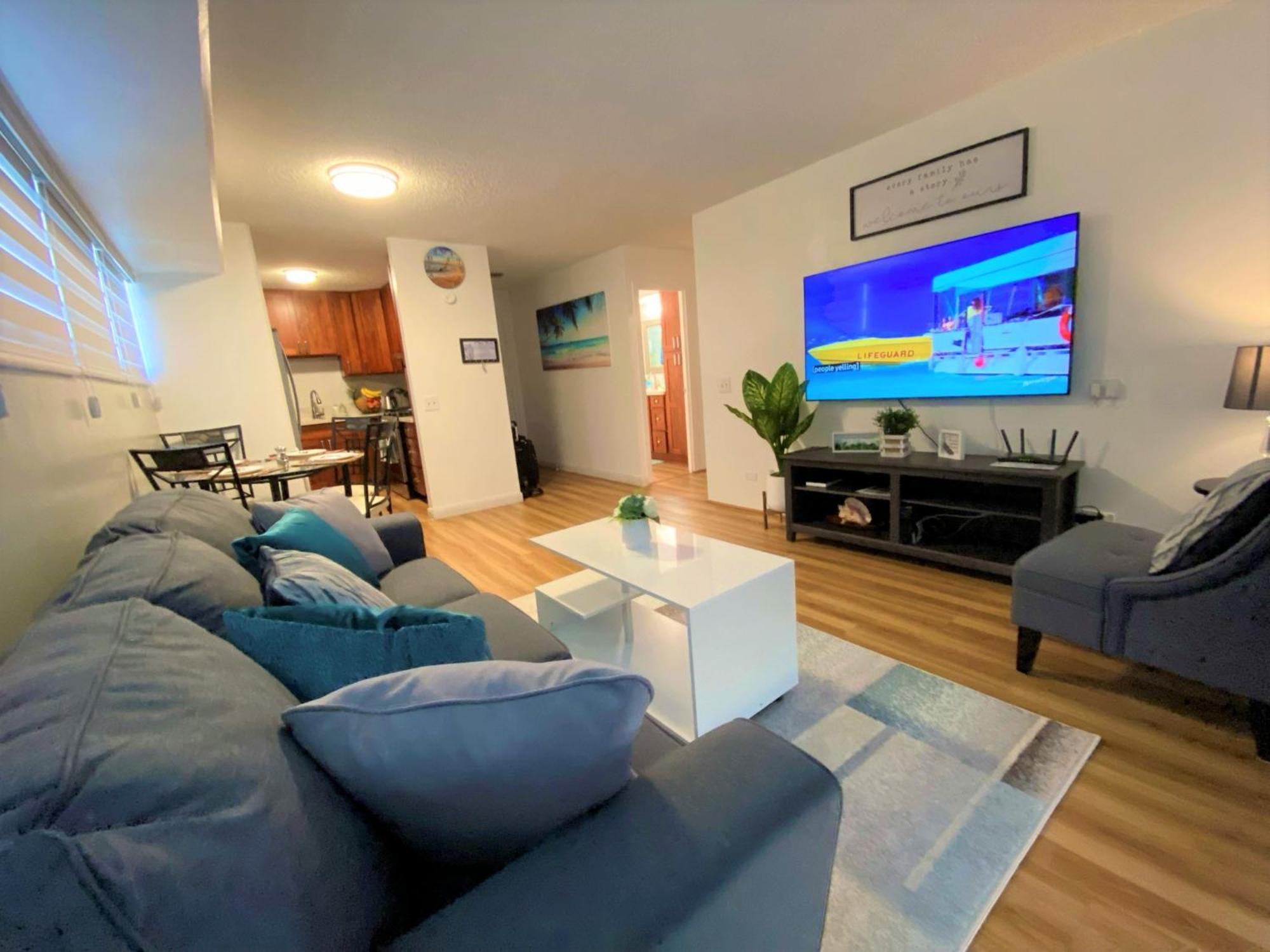 Apartamento Cozy 2beds,2baths, Free Parking At Waikiki